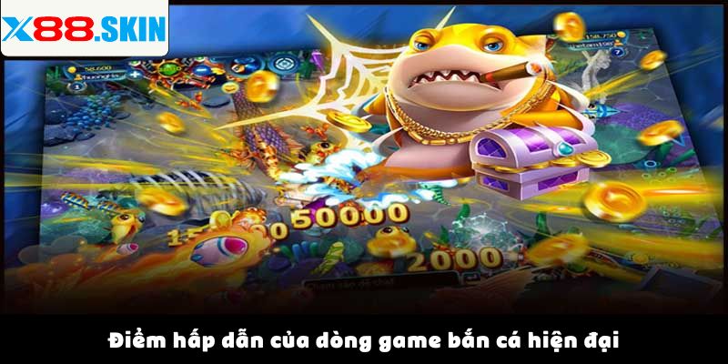 Điểm hấp dẫn của bắn cá long vương